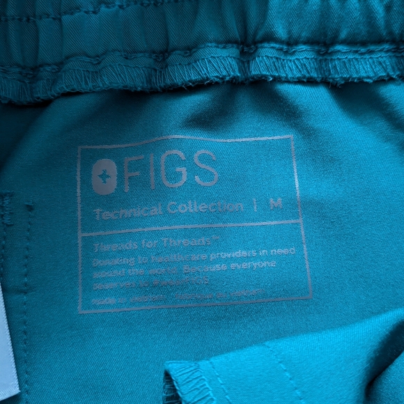 Figs yola skinny pacific blue scrub pants - Picture 5 of 10